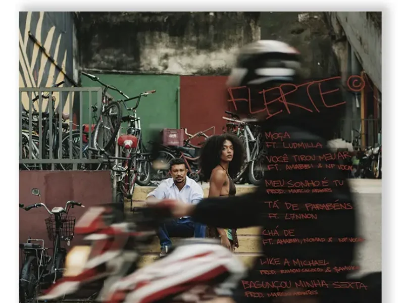 Xamã lança "Flerte", álbum que aproxima rap de afrobeat, amapiano e ritmos dançantes